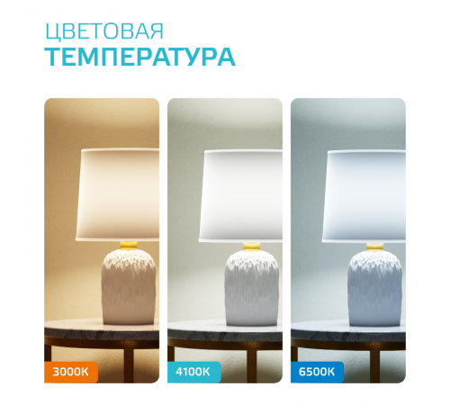 Лампа светодиодная BASIC Шар 7W E14 470lm 3000K-4000K-6500K 1/10/100  1053147  Gauss