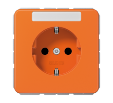 Штепсельная розетка SCHUKO 16A 250V~ с полем для надписи CD1520BFNAO Jung