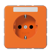 Штепсельная розетка SCHUKO 16A 250V~ с полем для надписи CD1520BFNAO Jung