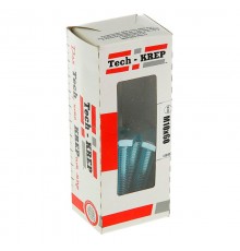 Болт DIN933 8.8 с шестигранной головкой оцинк. М10х60 (10 шт) - коробка с ок. Tech-K ( 0,419 кг)  105218  Tech-KREP