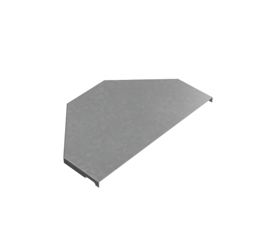 Крышка переходника центрального 100-300 мм "ПЛЮС" HD  KPDplus100-300-C HD   КМ-профиль