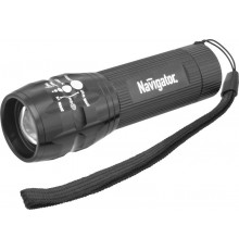 Фонарь универсальный NPT-CM03-3AAA алюм. 1LEDх3Вт, фокус, блист.  94967  Navigator