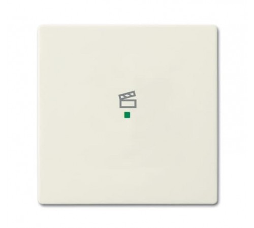 Клавиша одинарная free@home, сцена, future, цвет chalet-белый6220-0-0587 ABB