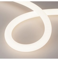 Светодиодная лента герметичная MOONLIGHT-SIDE-A336-D40mm 24V Day4000 360deg (15 W/m, IP65, 2835, 5m, wire x1) (Arlight, Вывод кабеля боковой)  039319