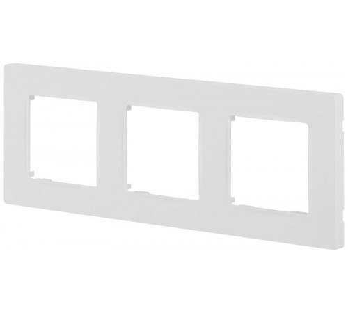 Рамка для розеток и выключателей  Серия 12 12-5203-01М на 3 поста, Классик, белый матовый  Б0067720  ЭРА