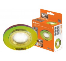 Светильник точечный встраиваемый под лампу СВ 03-05 MR16 50Вт G5.3 мульти/золото  SQ0359-0054  TDM