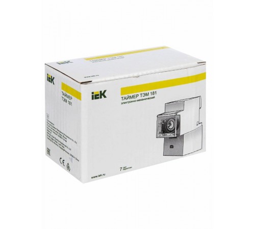 Таймер ТЭМ181 аналоговый 16А 230В на DIN-рейку   MTA20-16  IEK