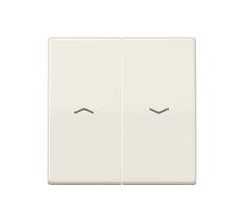 Клавиши для выключателя управления жалюзи; термопласт; слоновая кость  AS591-5PBF  Jung