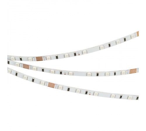 Лента светодиодная RT-G60-5mm 24V RGB (6.6 W/m, IP20, 3838, 5m) (arlight, узкая)  030164(2)  Arlight