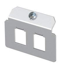 Суппорт для установки модулей в монтажную рамку MTU тип F (сталь) (MTM 2F)  7407792  OBO Bettermann