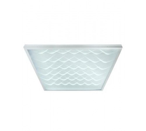 Светильник встраиваемый светодиодный 40W, 4000Lm, 6500K, рассеиватель с 3D эффектом, белый, AL2117  48522  FERON