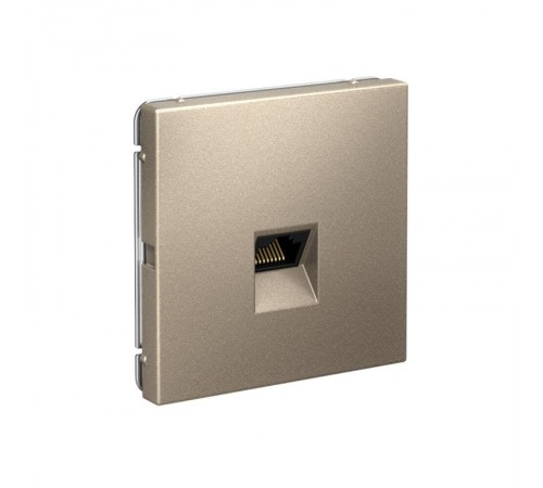 ArtGallery Шампань Розетка компьютерная RJ45, кат. 6A, механизм  GAL000586  SE