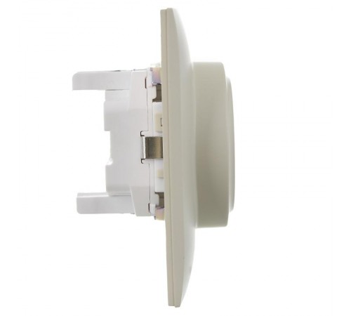 SKANDY Розетка 2-местная с з/к/ш 16А в сб. SK-R07B бежевый  SK-R24-16-K10-F  IEK