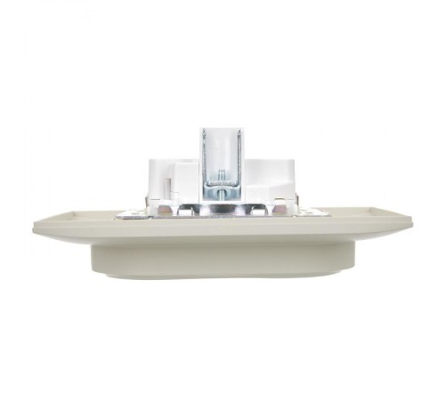 SKANDY Розетка 2-местная с з/к/ш 16А в сб. SK-R07B бежевый  SK-R24-16-K10-F  IEK