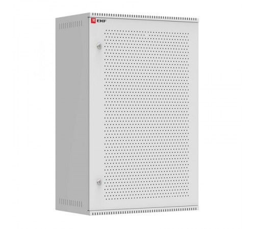Шкаф телекоммуникационный настенный 18U (600х350) дверь перфорированная, Astra A серия EKF Basic    ITB18P350   EKF 