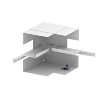 Внутренний угол кабельного канала Rapid 80 нерегулируемый 90x130 мм (сталь,белый) (GS-SI90130RW)  6277340  OBO Bettermann