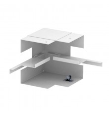 Внутренний угол кабельного канала Rapid 80 нерегулируемый 90x130 мм (сталь,белый) (GS-SI90130RW)  6277340  OBO Bettermann