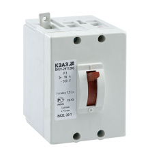 Выключатель автоматический ВА21-29Т-120010-20А-1,5Iн-600DC-З/П-У3  100228  КЭАЗ