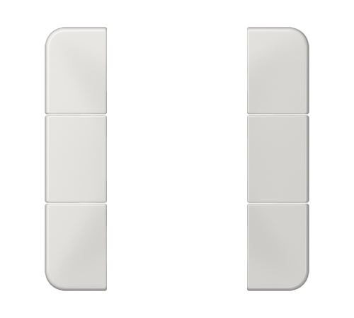 комплект накладок 3гр светло-серый  CD503TSALG  Jung