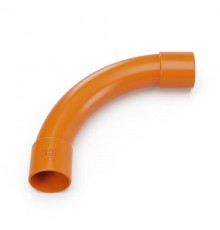 Соединитель угловой оранжевый d25 мм (30шт/270шт уп/кор)  PR13.1182  Промрукав