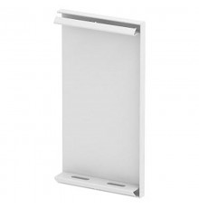 Торцевая заглушка кабельного канала Rapid 80 90x170 мм (сталь,светло-серый) (GS-E90170LGR)  6277772  OBO Bettermann