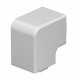 Крышка плоского угла кабельного канала WDK 40x40 мм (ПВХ,светло-серый) (WDK HF40040LGR)  6183336  OBO Bettermann