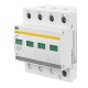 Ограничитель импульсного перенапряжения ОПС1-C 4Р In=20kA Un=400B Im=40kA  MOP20-4-C  IEK