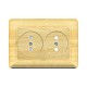 W59 Сосна Розетка 2-ая без заземления (в сборе)  RS16-254-78  SE