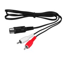Шнур DIN 5 Pin - 2 RCA, длина 1,2 метра  17-2512-4  REXANT