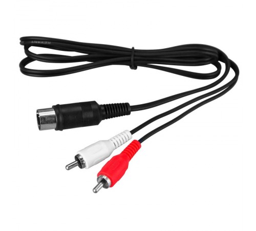 Шнур DIN 5 Pin - 2 RCA, длина 1,2 метра  17-2512-4  REXANT
