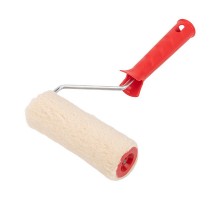 Валик "Натуральный мех" бесшовный, ворс 12 мм, ширина ролика 140 мм,  42 мм, бюгель 6 мм  89-0034  REXANT