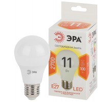 Лампа светодиодная LED A60-11W-827-E27  Б0030910  ЭРА