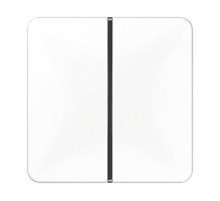 1-клавишная накладка для пульта КNX, белая, для серии СD  CD401TSAWW  Jung