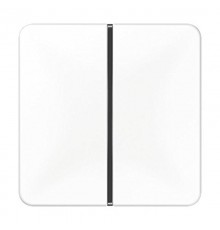 1-клавишная накладка для пульта КNX, белая, для серии СD  CD401TSAWW  Jung