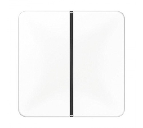 1-клавишная накладка для пульта КNX, белая, для серии СD  CD401TSAWW  Jung