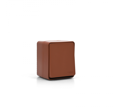 AtlasDesign Profi54 Терракотовый О/У Выключатель 1-клавишный 10 АХ  ATN547011  SE