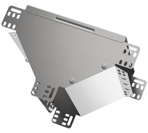 ESCA Ответвитель Т-обр. верт. вниз 100х100мм HDZ  CLM50D-OVN-100-100-HDZ  IEK