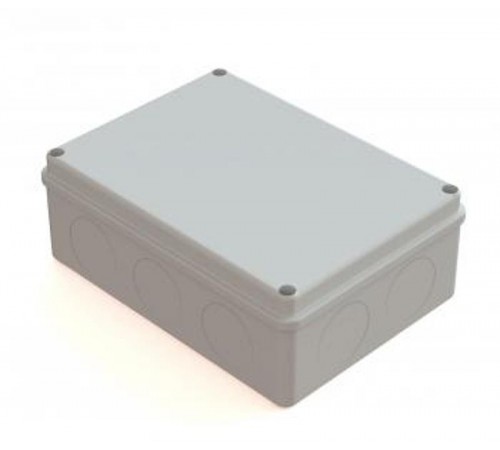 Коробка распределительная наружного монтажа 190х140х70 мм, с гладкими стенками, IP44 (20шт)
