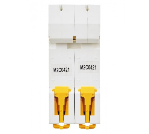 Выключатель автоматический двухполюсный M10N 2P C 4А 10кА ARMAT  AR-M10N-2-C004  IEK