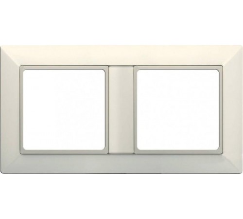 Рамка 2-поста; Eco Profi; термопласт; слоновая кость  EP482  Jung