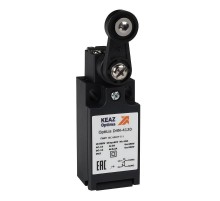 Выключатель концевой OptiLiS D4N-4120 рычаг пластиковый с роликом пластиковым EN 50047 XCKN2118P20  365306  КЭАЗ