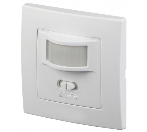 Датчик движения MD 08 скрытой установки 500Вт, 9м, аккумуляторный (100/1800)  Б0004260  ЭРА