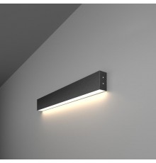 Светильник светодиодный накладной линейный односторонний53см 10W 4200К черная шагрень (100-100-30-53)  a040055  Elektrostandard