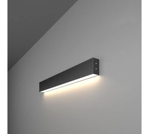 Светильник светодиодный накладной линейный односторонний53см 10W 4200К черная шагрень (100-100-30-53)  a040055  Elektrostandard