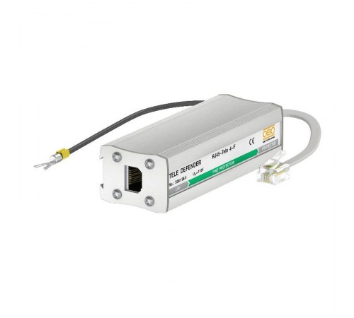 Устройство высокочувствительной защиты для систем ISDN RJ45 (RJ45-TELE 4-F)  5081984  OBO Bettermann