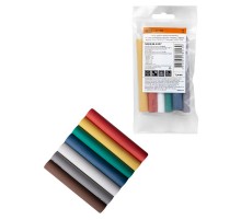 Набор трубок термоусаживаемых, клеевых ТТкНГ(3:1) "Полицвет 9,5/3,0 "  SQ0548-2207  TDM