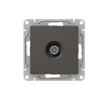 Механизм розетки TV, проходная, мокко Эпика  UP1-SOM-TV-2 EKF