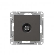 Механизм розетки TV, проходная, мокко Эпика  UP1-SOM-TV-2 EKF