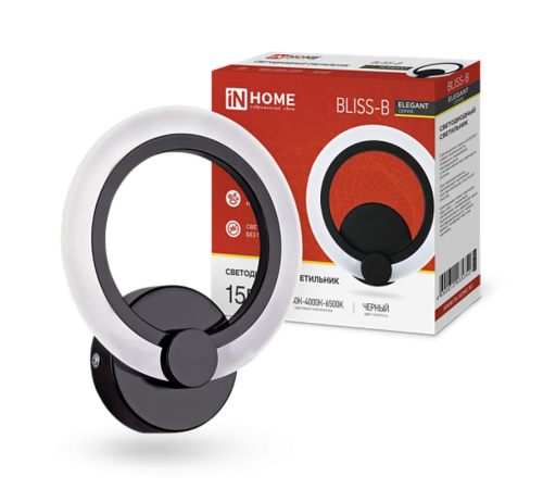 Светильник светодиодный бра ELEGANT BLISS-B 15Вт 230В 3000-6500K 1050Лм 600х85мм  4690612035352  IN HOME