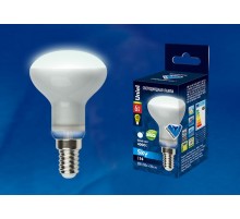 Лампа светодиодная LED-R50-6W/NW/E14/FR PLS02WH LED. "Рефлектор", матовая 4000К Серия Sky  UL-00001492  Uniel
